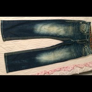 Men’s Rock Revival Jeans, Jett slim boot cut.